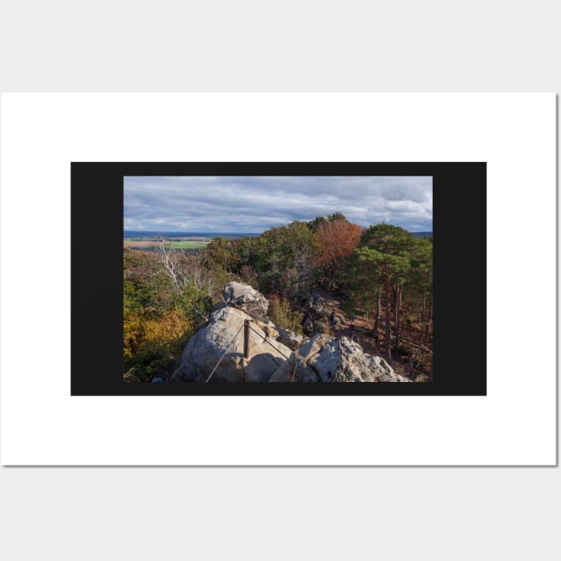 Devil's Wall, rocks, Blankenburg, Harz, Saxony-Anhalt, Germany Wall Art by Kruegerfoto